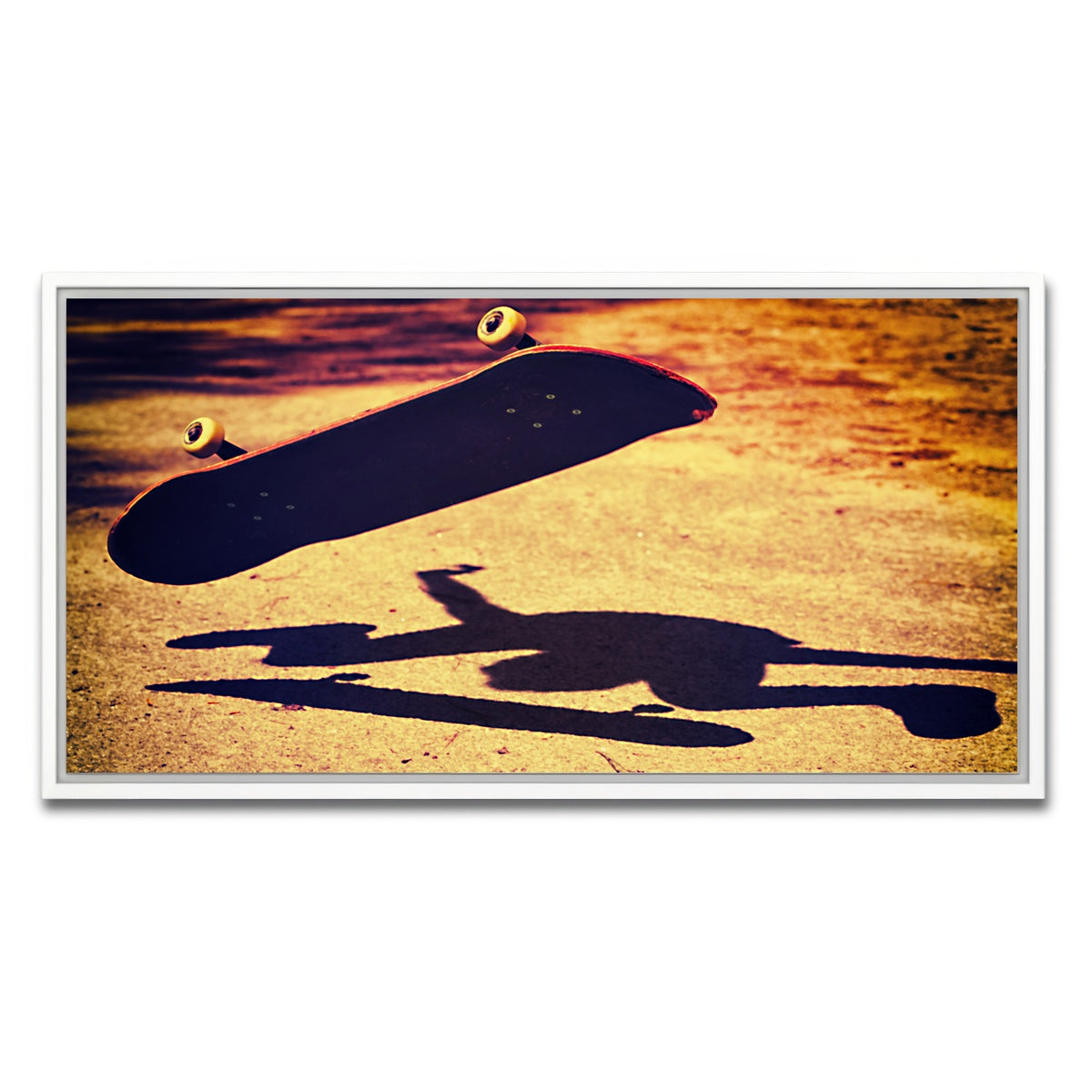 AUTO-MOCKUP WHITE | Kickflip | 1 Piece | White Framed Canvas | group=2x1