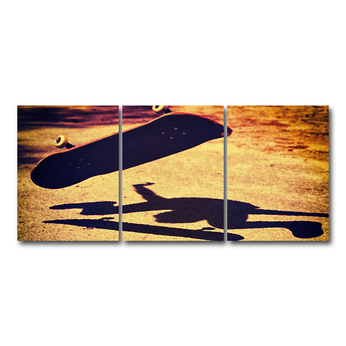 AUTO-MOCKUP WHITE | Kickflip | 3 Piece | Gallery Wrap Canvas | group=18x24