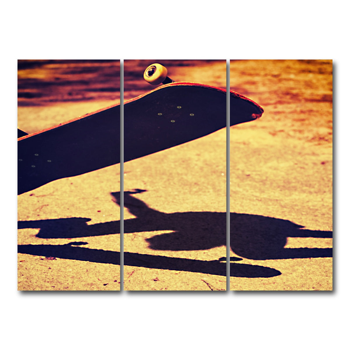 AUTO-MOCKUP WHITE | Kickflip | 3 Piece | Gallery Wrap Canvas | group=8x18