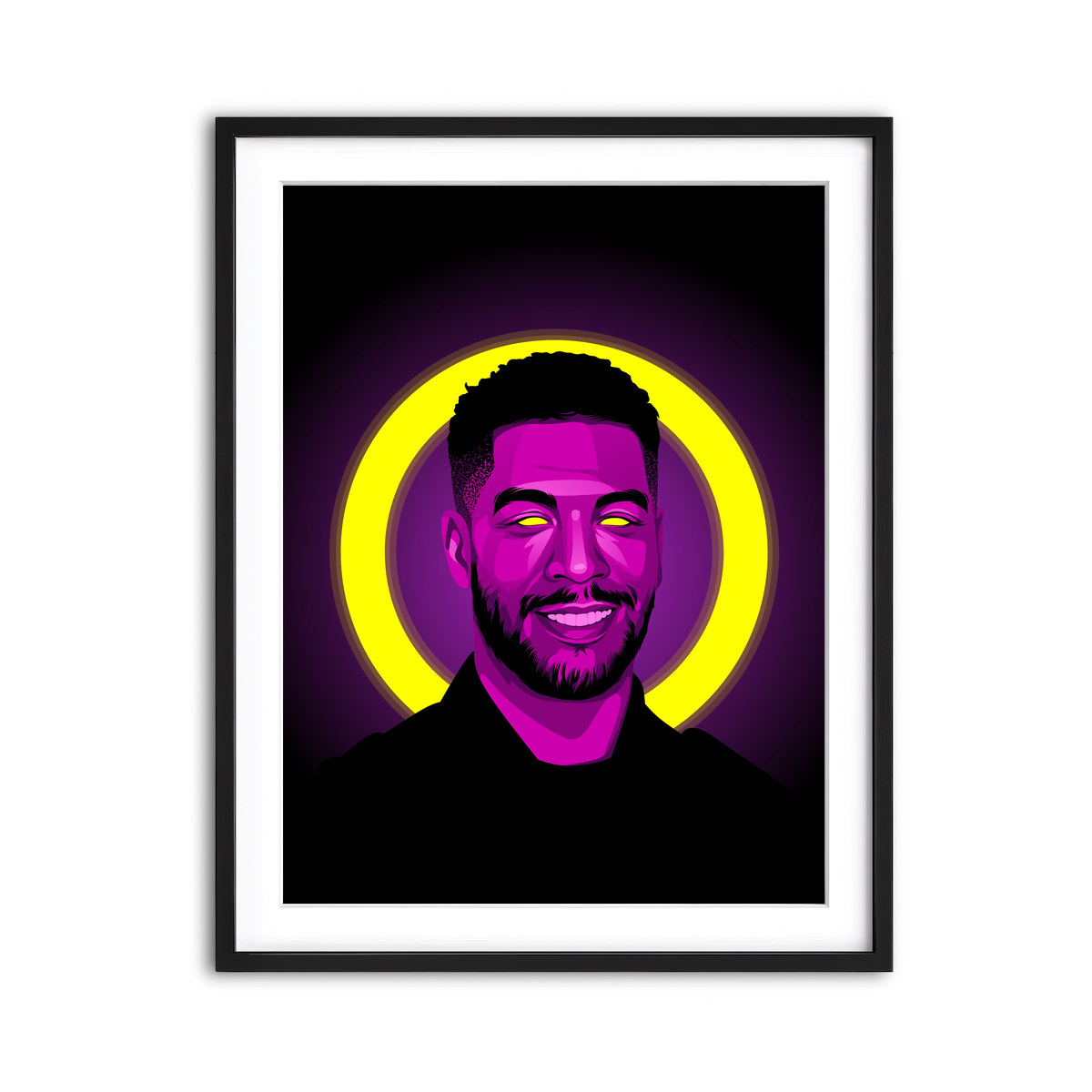 Framed Print 3x4 Black