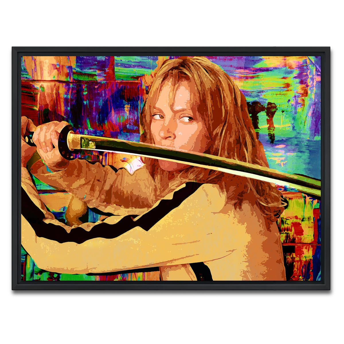 AUTO-MOCKUP WHITE | Kill Bill | 1 Piece | Black Framed Canvas | group=4x3