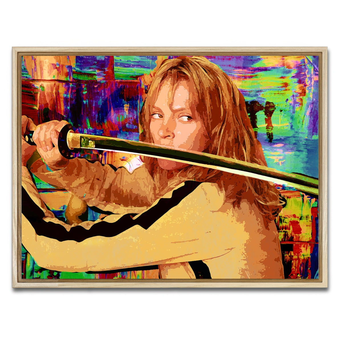 AUTO-MOCKUP WHITE | Kill Bill | 1 Piece | Natural Framed Canvas | group=4x3