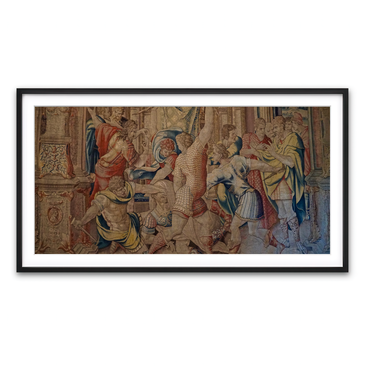 Framed Print 2x1 Black