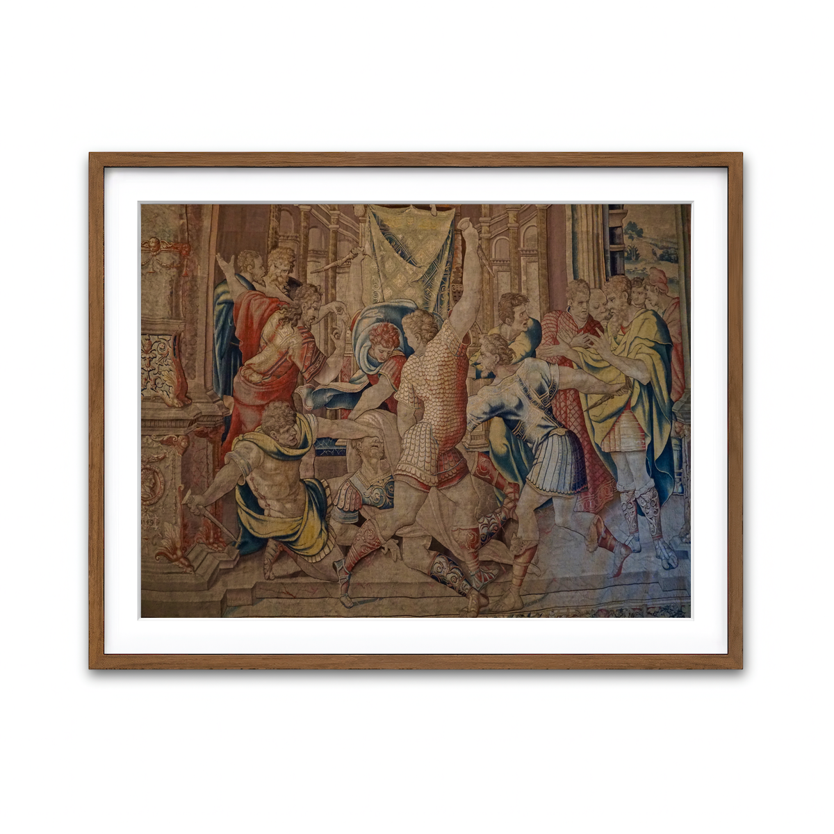 Framed Print 4x3 Walnut