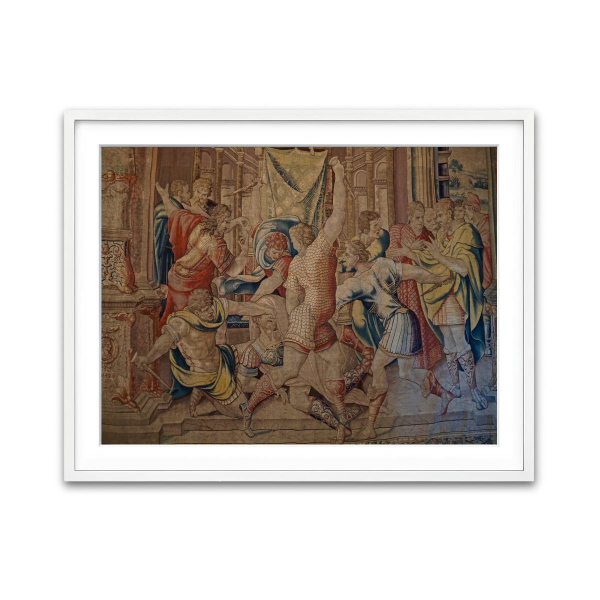 Framed Print 4x3 White