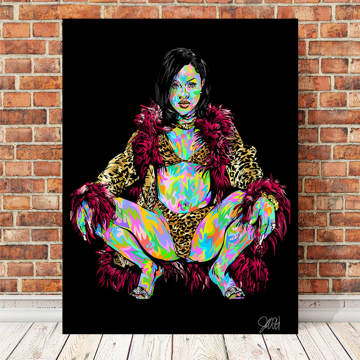 Kim Hard Core Wall Art