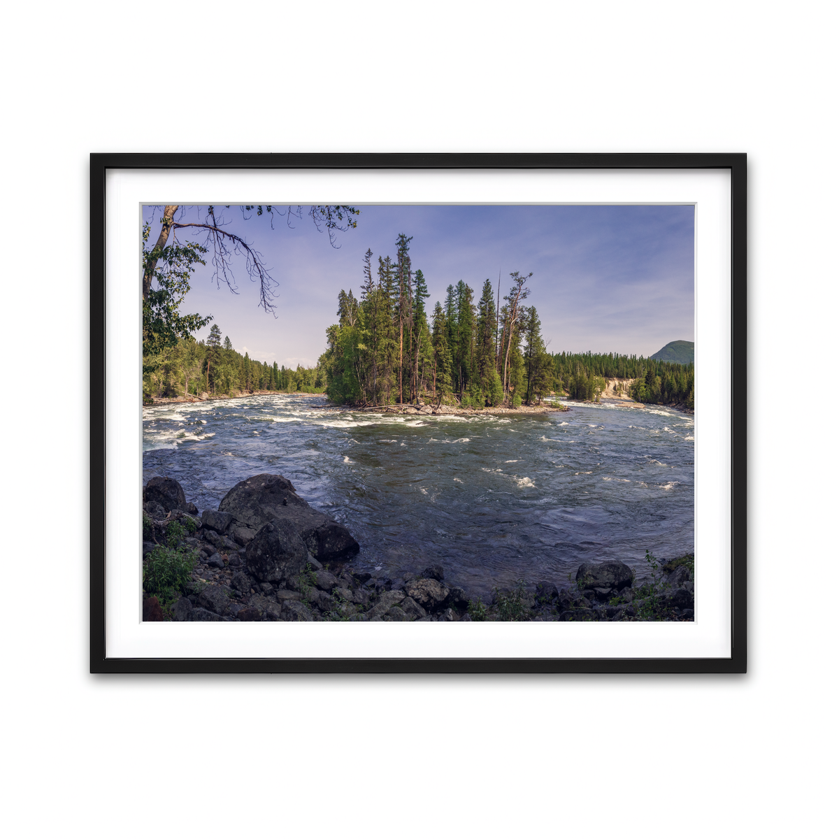 Framed Print 4x3 Black