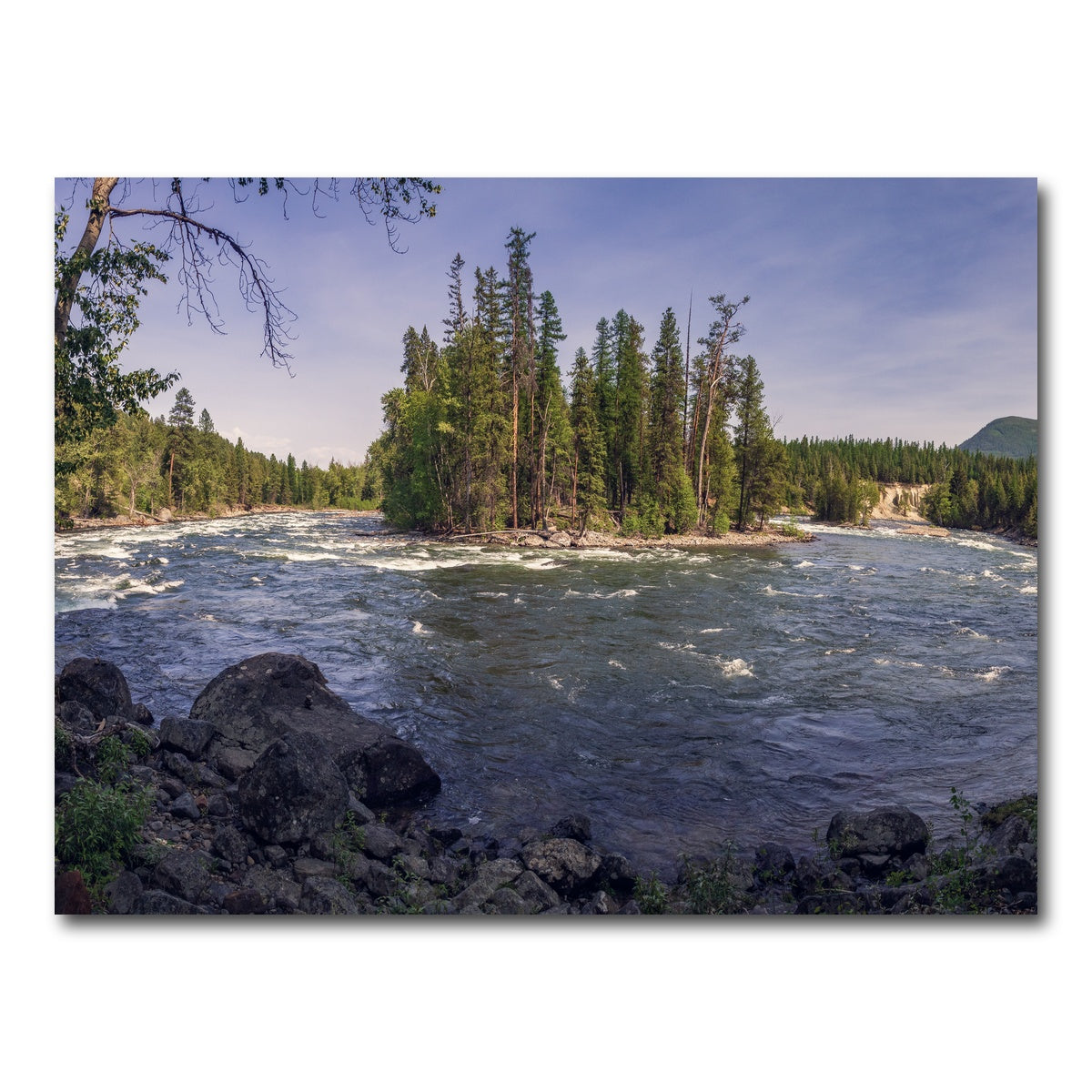 AUTO-MOCKUP WHITE | Kimberley Riverside Campground | 1 Piece | Gallery Wrap Canvas | group=4x3