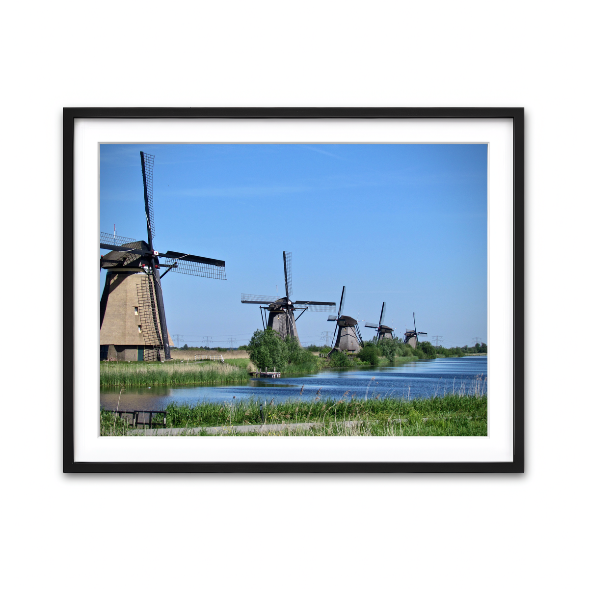 Framed Print 4x3 Black