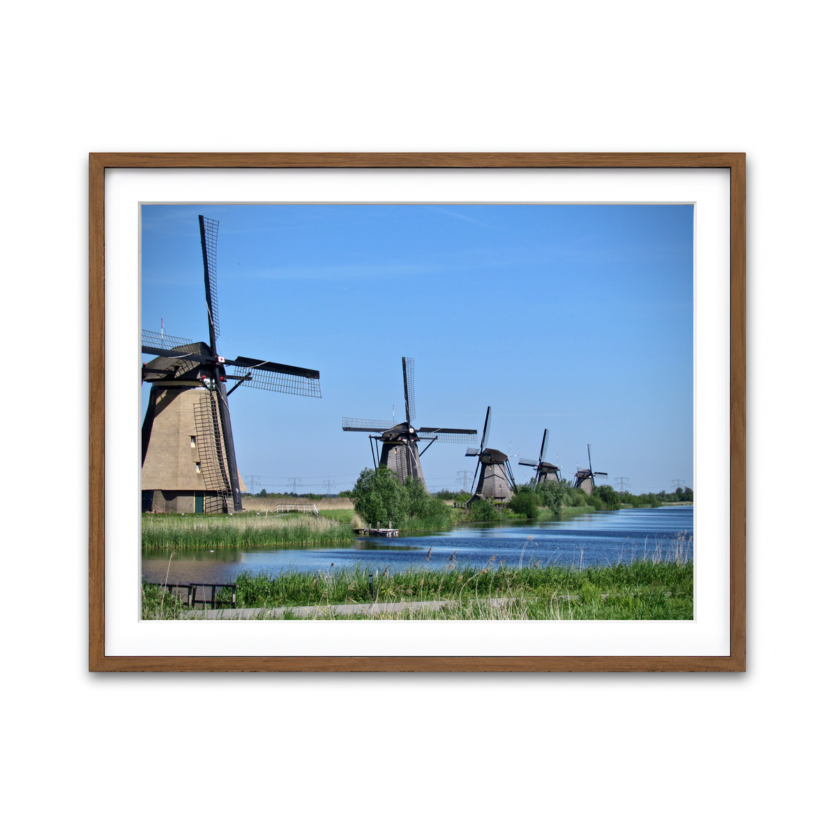 Framed Print 4x3 Walnut