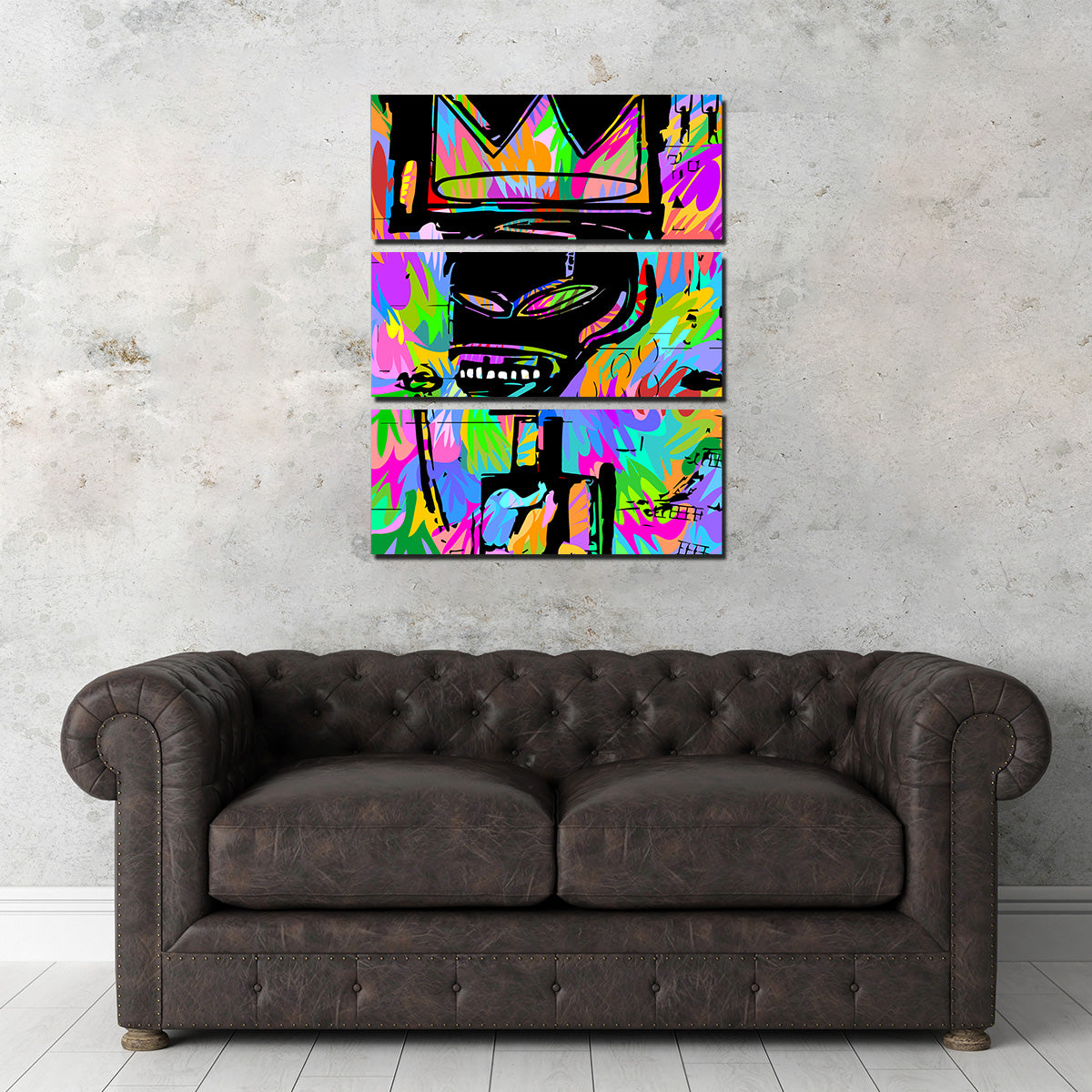 King Basquait Wall Art