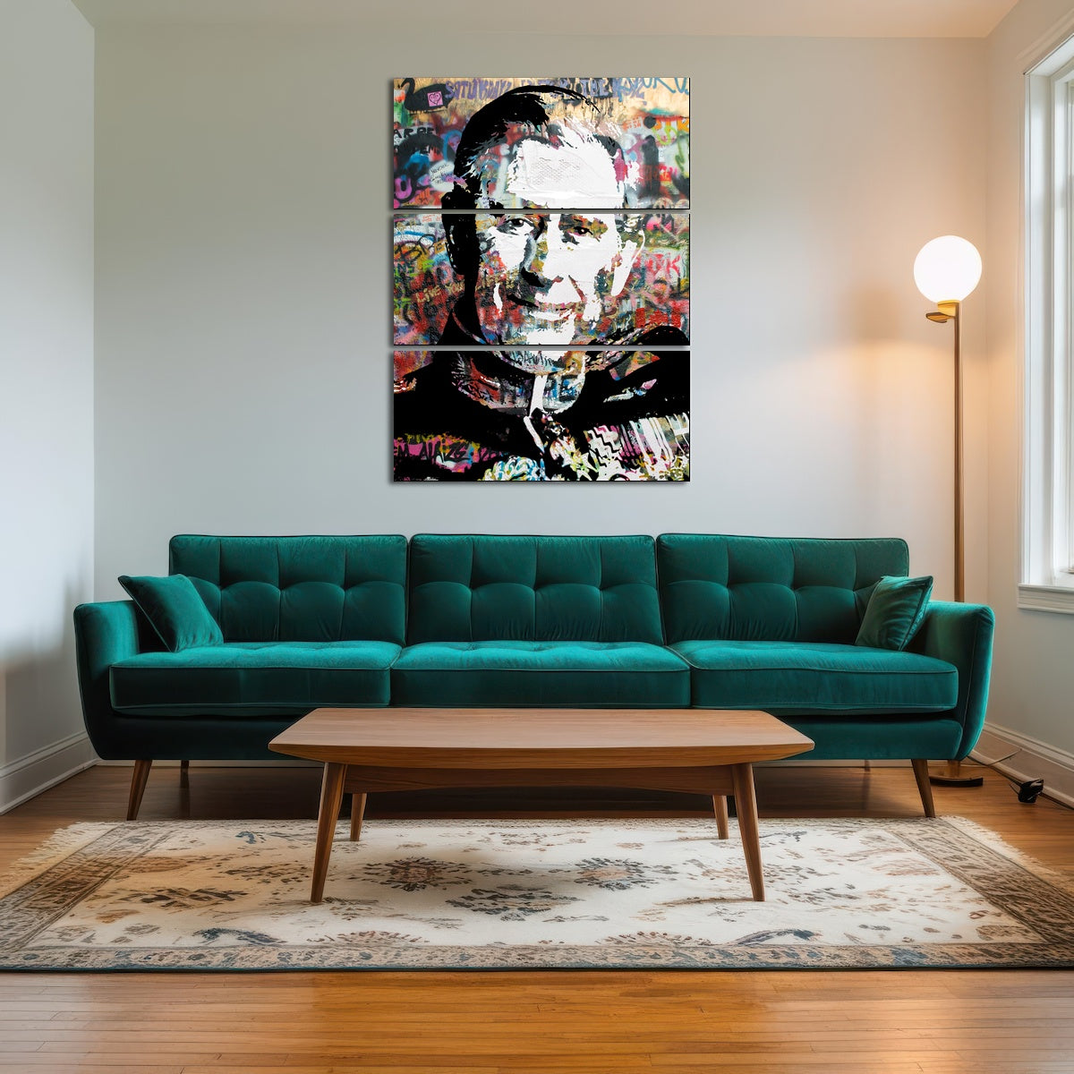 AUTO-MOCKUP ROOM | King Charles Graffiti