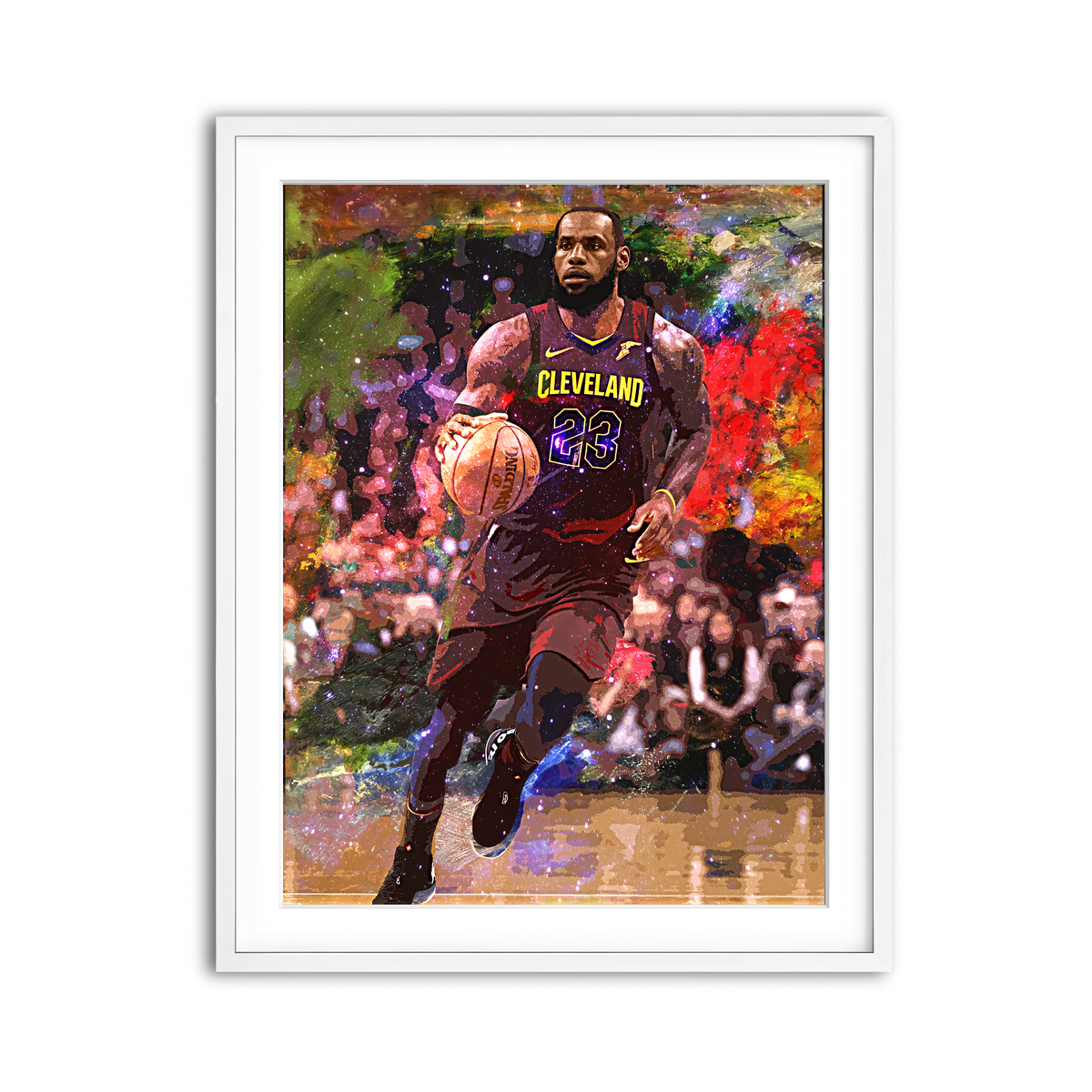 Framed Print 3x4 White