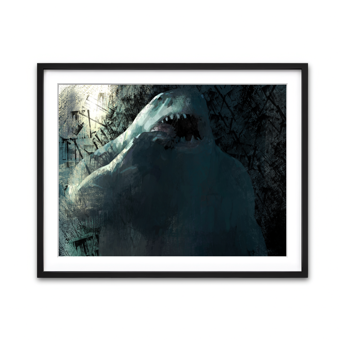 Framed Print 4x3 Black