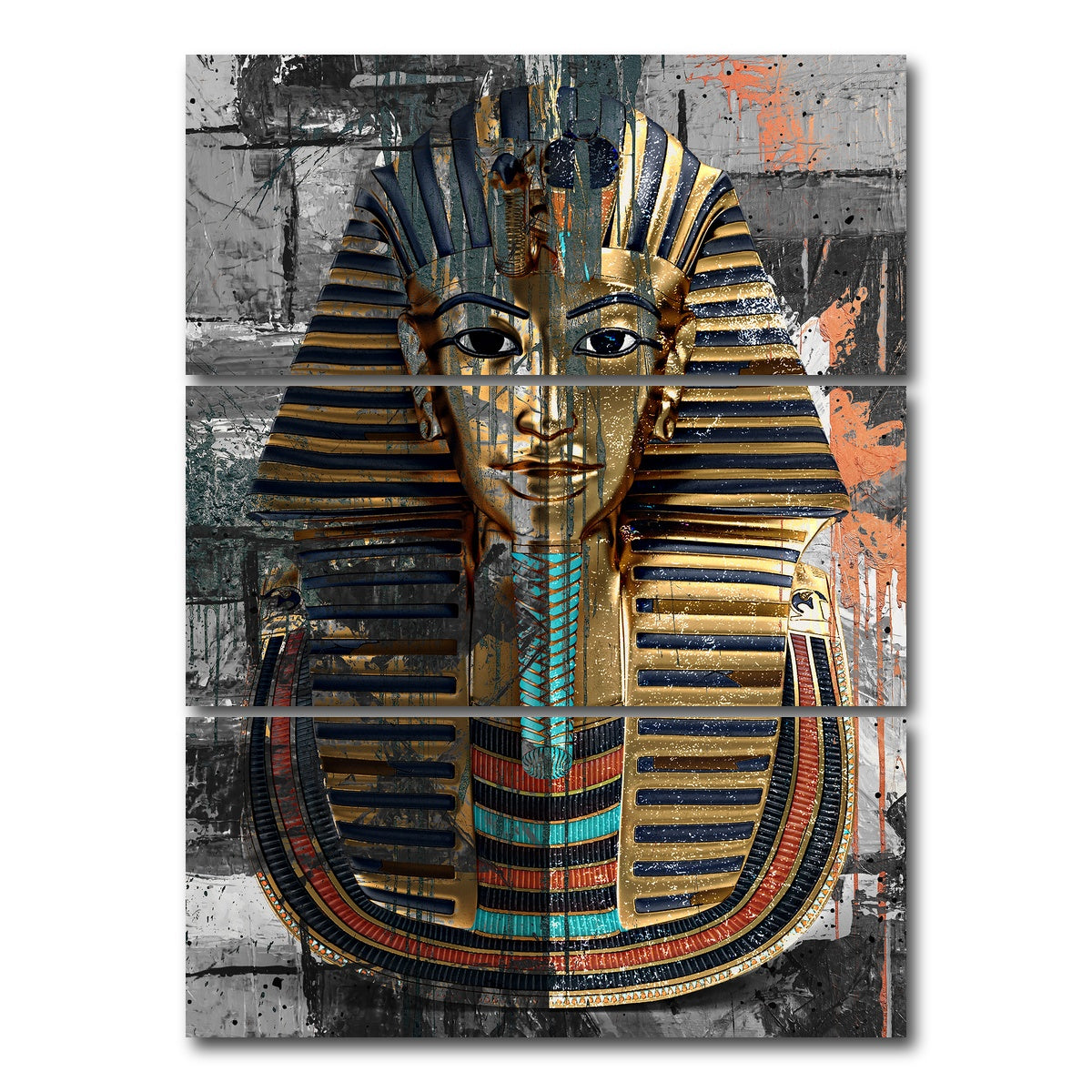 AUTO-MOCKUP WHITE | King tut | 3 Piece | Gallery Wrap Canvas | group=8x18_stacked