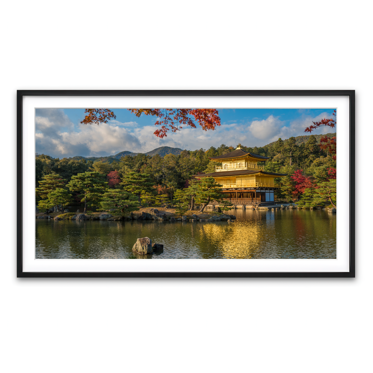 Framed Print 2x1 Black