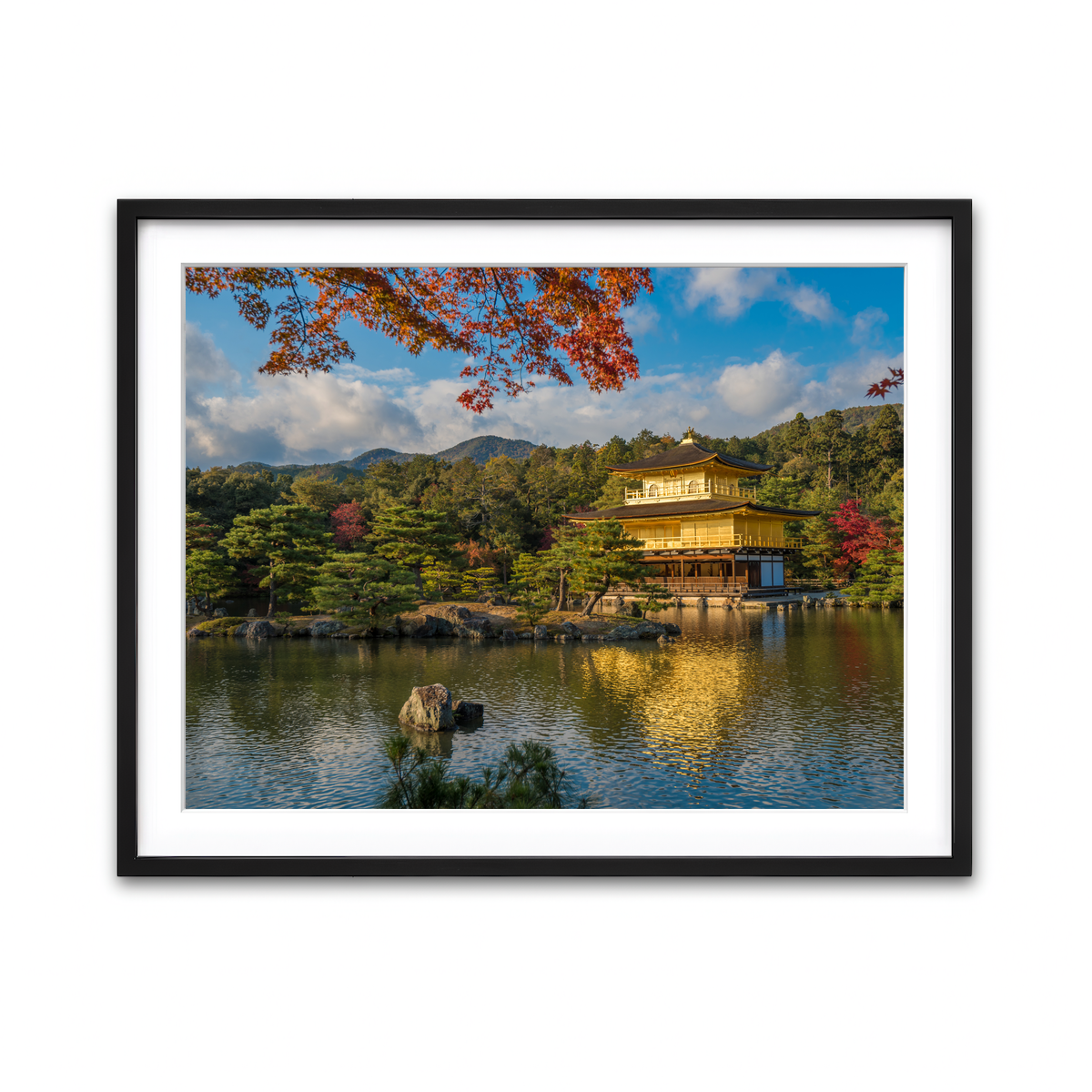 Framed Print 4x3 Black