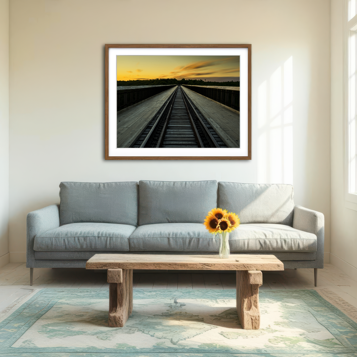 AUTO-MOCKUP ROOM | Kinzua Bridge Wall Art