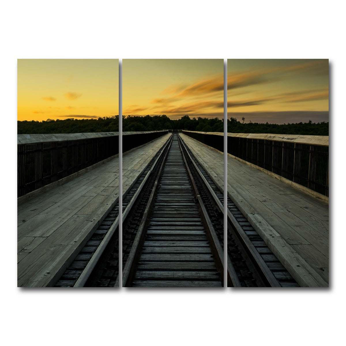 AUTO-MOCKUP WHITE | Kinzua Bridge | 3 Piece | Gallery Wrap Canvas | group=8x18