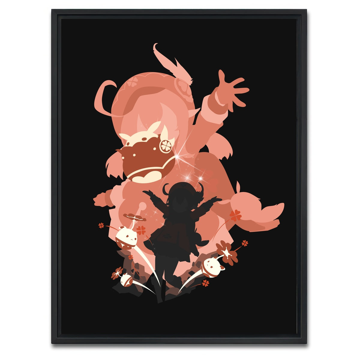 AUTO-MOCKUP WHITE | Klee | 1 Piece | Black Framed Canvas | group=3x4