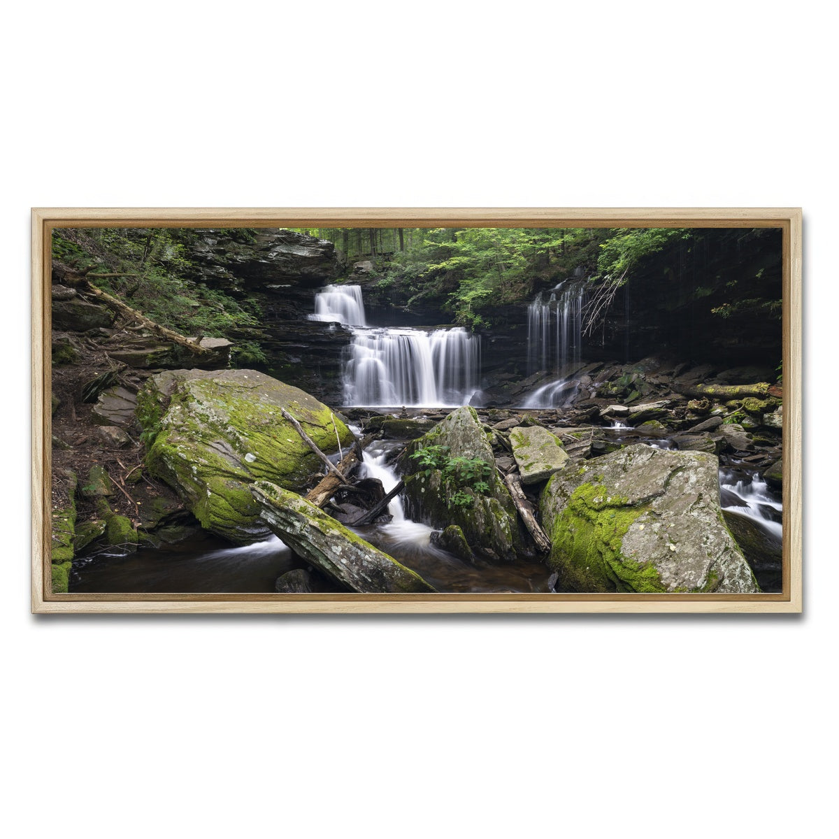 AUTO-MOCKUP WHITE | Knifes Edge | 1 Piece | Natural Framed Canvas | group=2x1