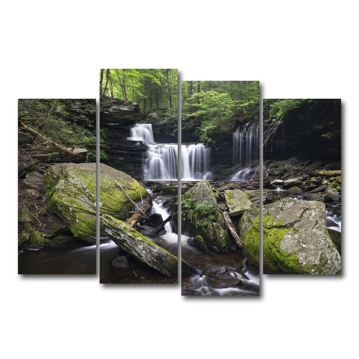 AUTO-MOCKUP WHITE | Knifes Edge | 4 Piece | Gallery Wrap Canvas | group=4_normal
