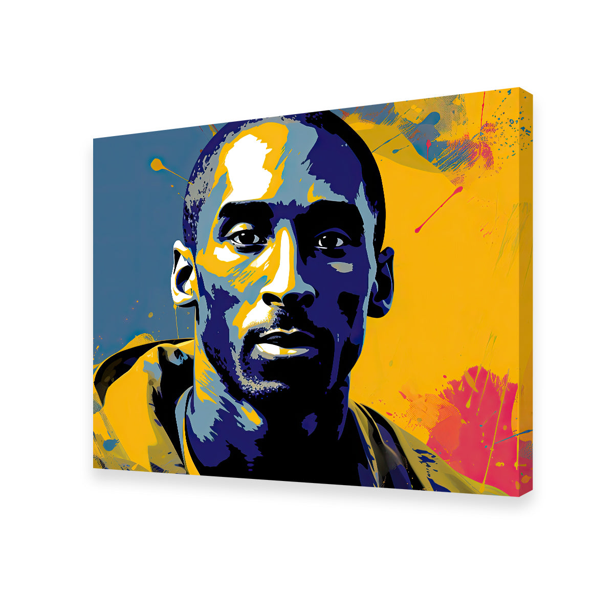 Kobe Warhol Style Wall Art