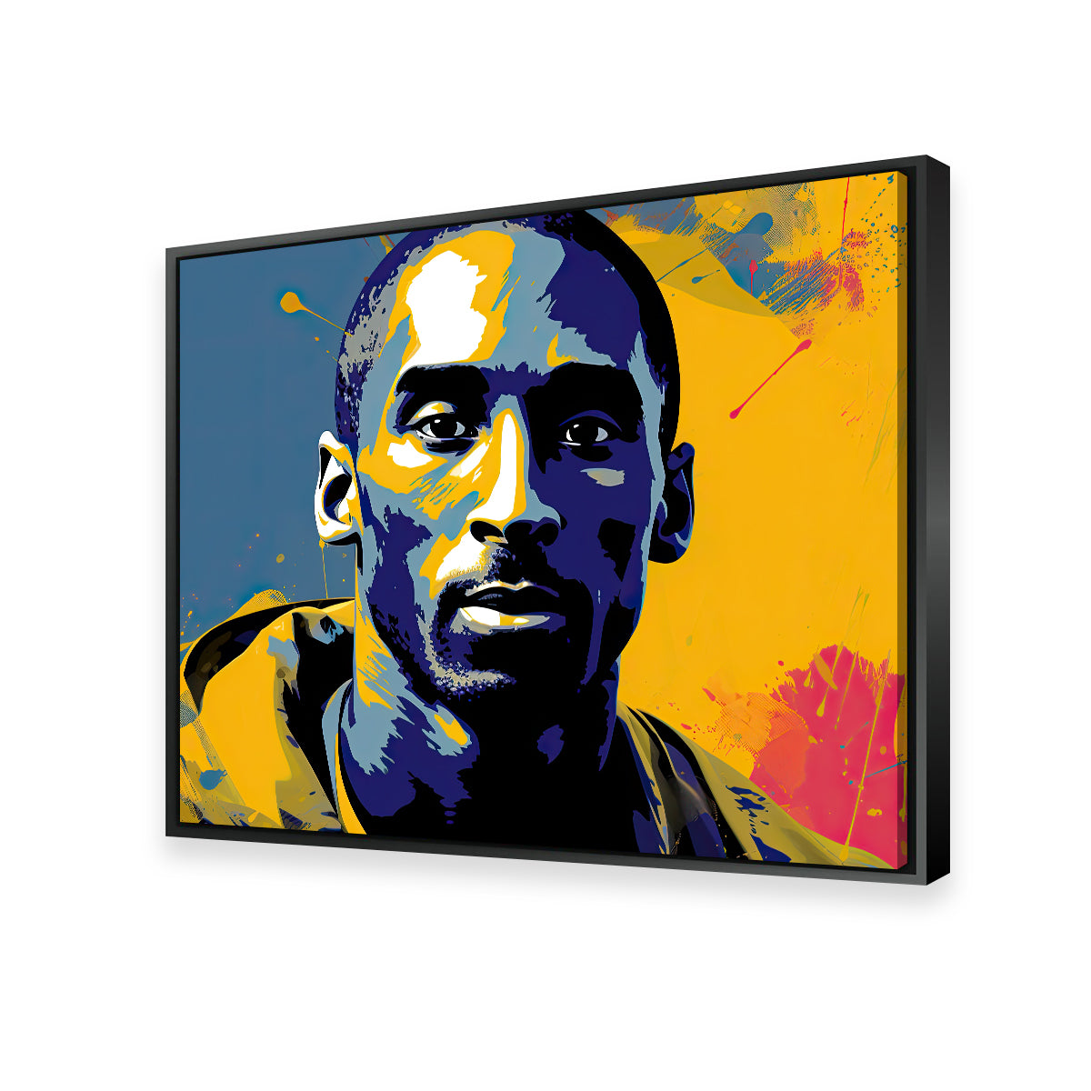 Kobe Warhol Style Wall Art