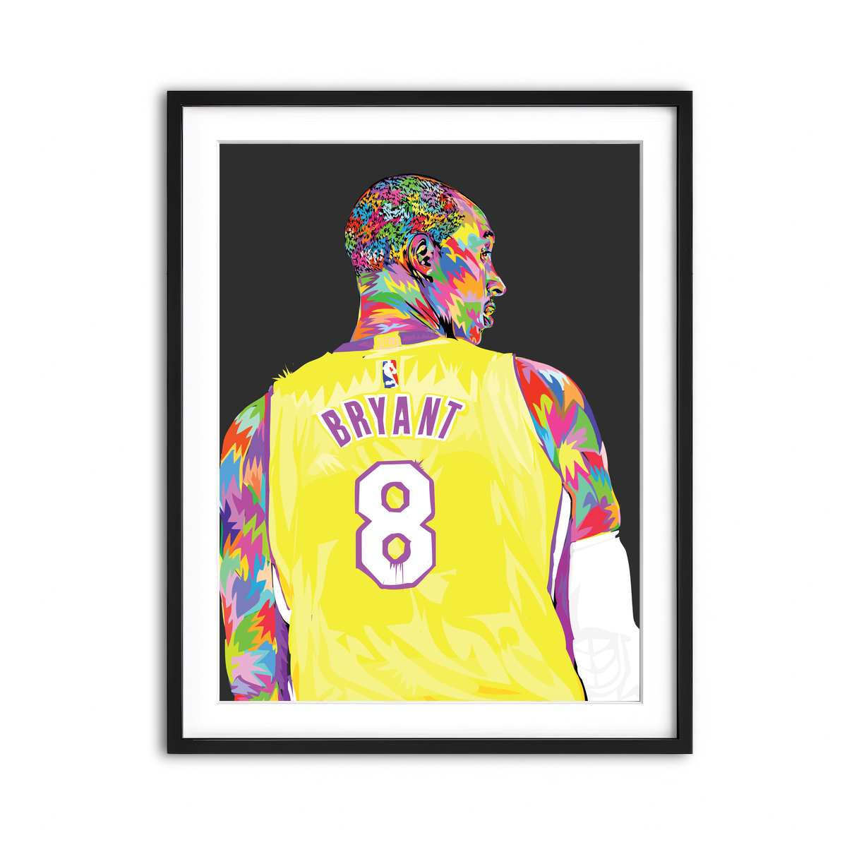 Framed Print 3x4 Black