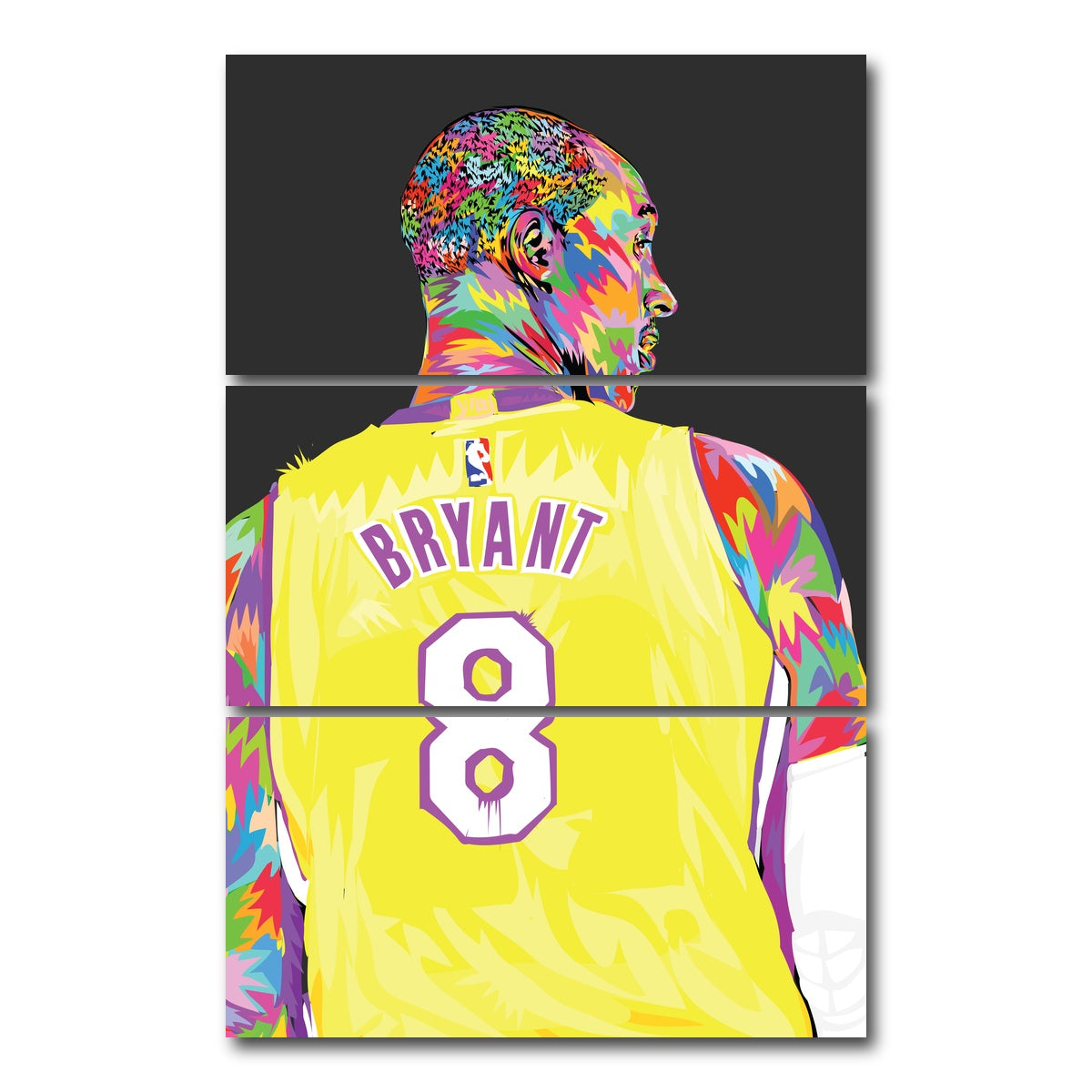 AUTO-MOCKUP WHITE | Kobe 2 | 3 Piece | Gallery Wrap Canvas | group=12x24_stacked