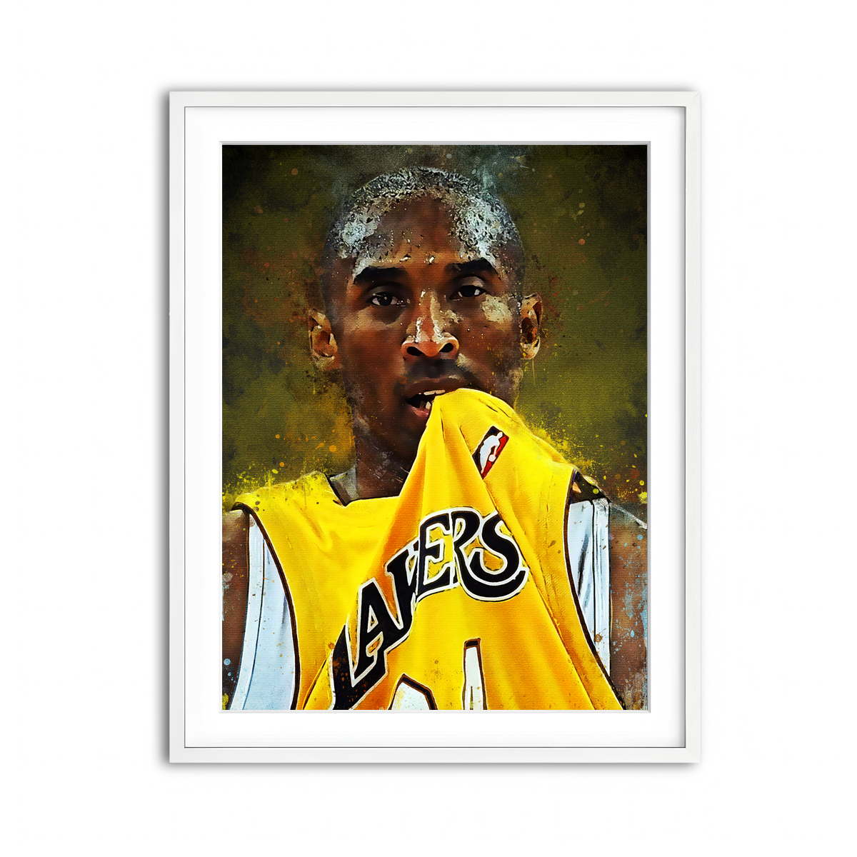 Framed Print 3x4 White