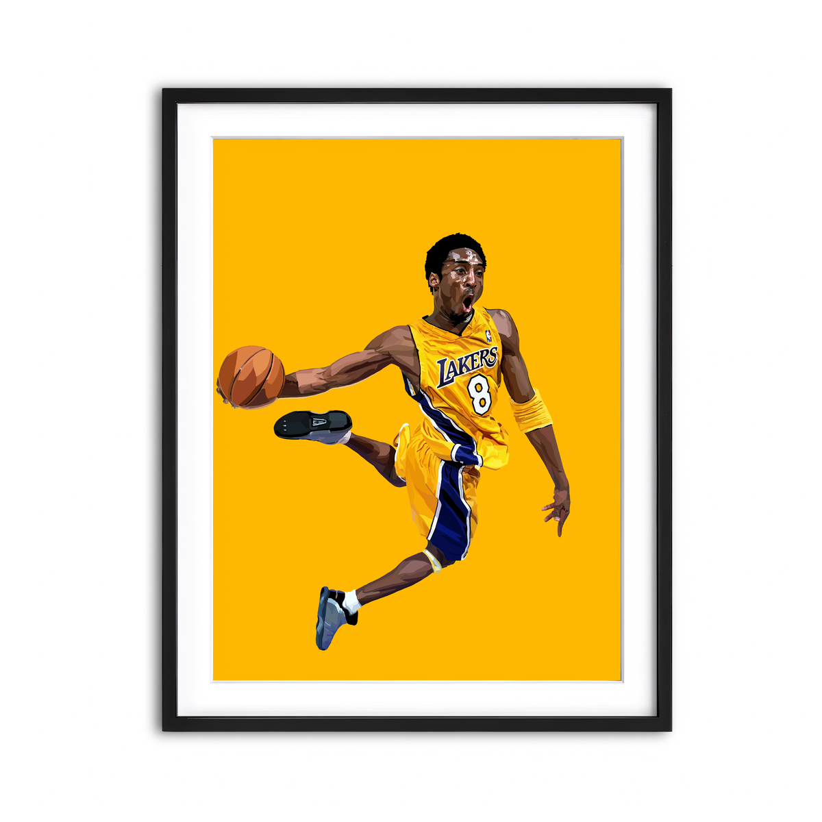 Framed Print 3x4 Black