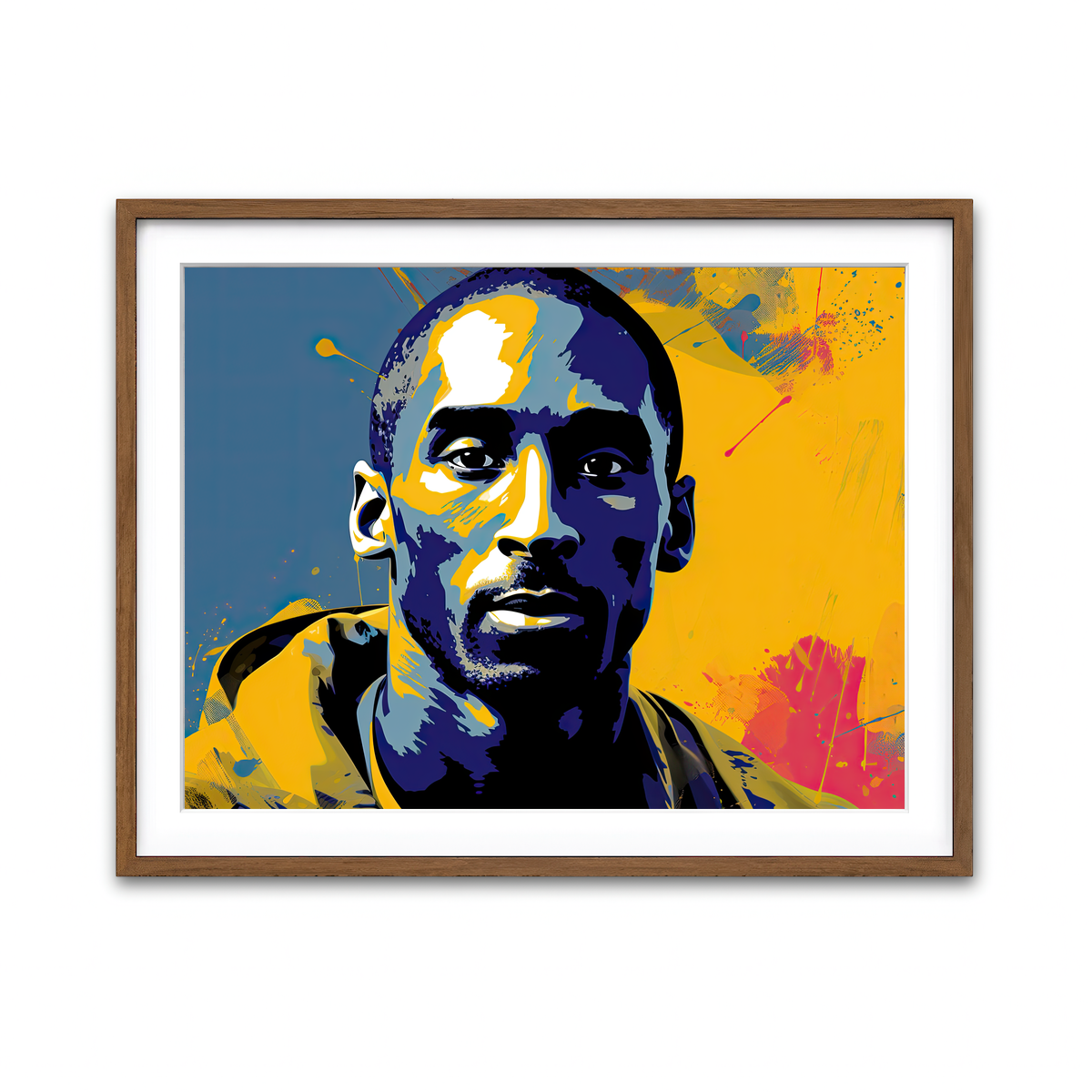 Framed Print 4x3 Walnut