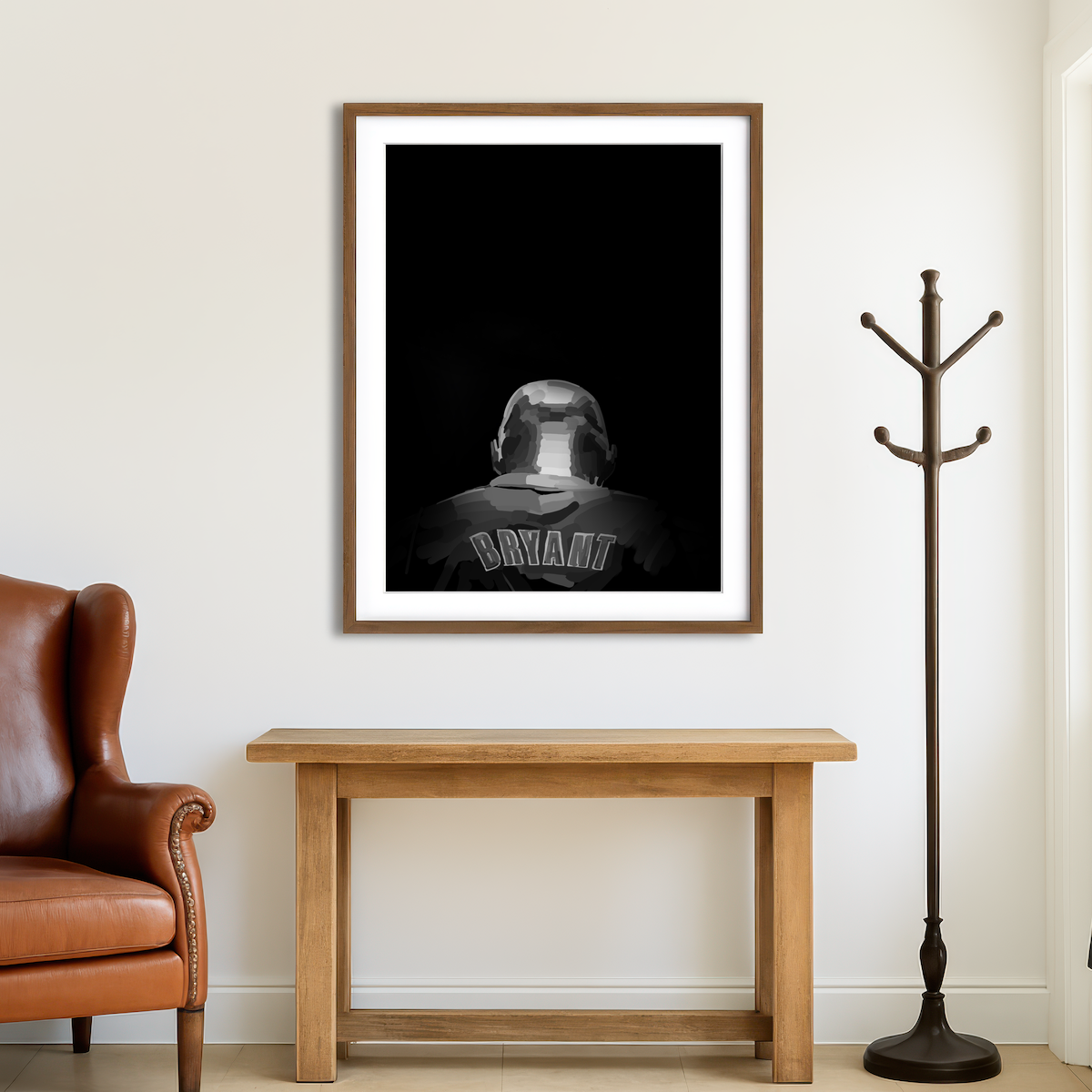 AUTO-MOCKUP ROOM | Kobe Wall Art