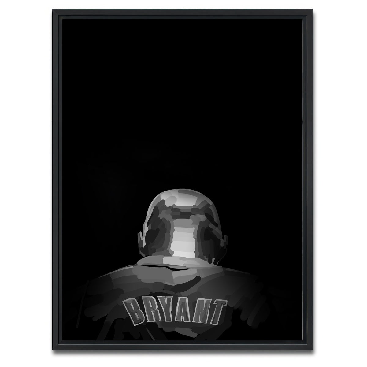 AUTO-MOCKUP WHITE | Kobe | 1 Piece | Black Framed Canvas | group=3x4