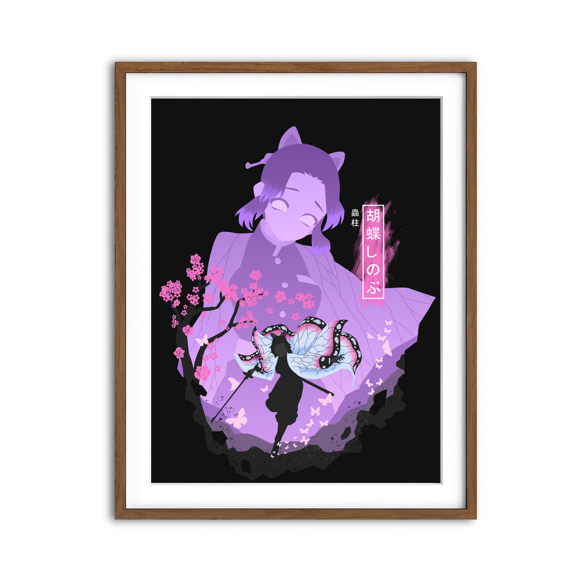 Framed Print 3x4 Walnut