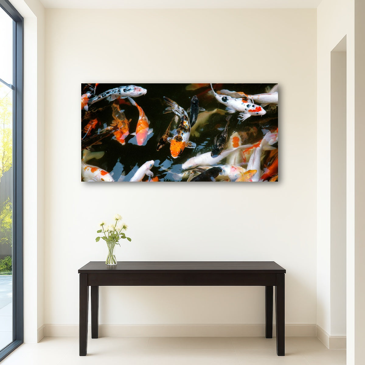 AUTO-MOCKUP ROOM | Koi Fish Swimming