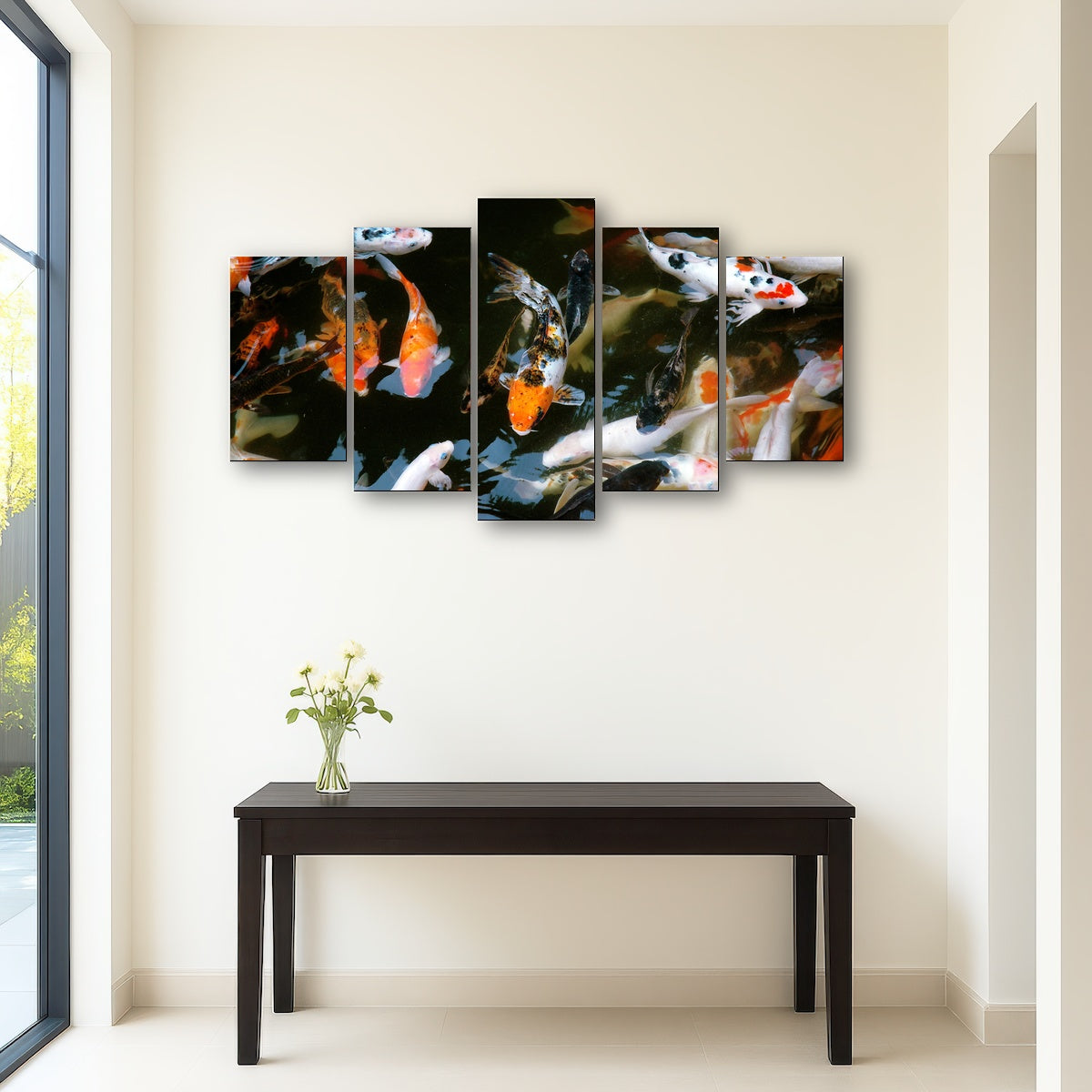 AUTO-MOCKUP ROOM | Koi Fish Swimming