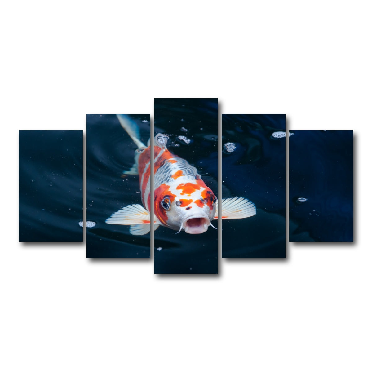 AUTO-MOCKUP WHITE | Koi | 5 Piece | Gallery Wrap Canvas | group=5_normal