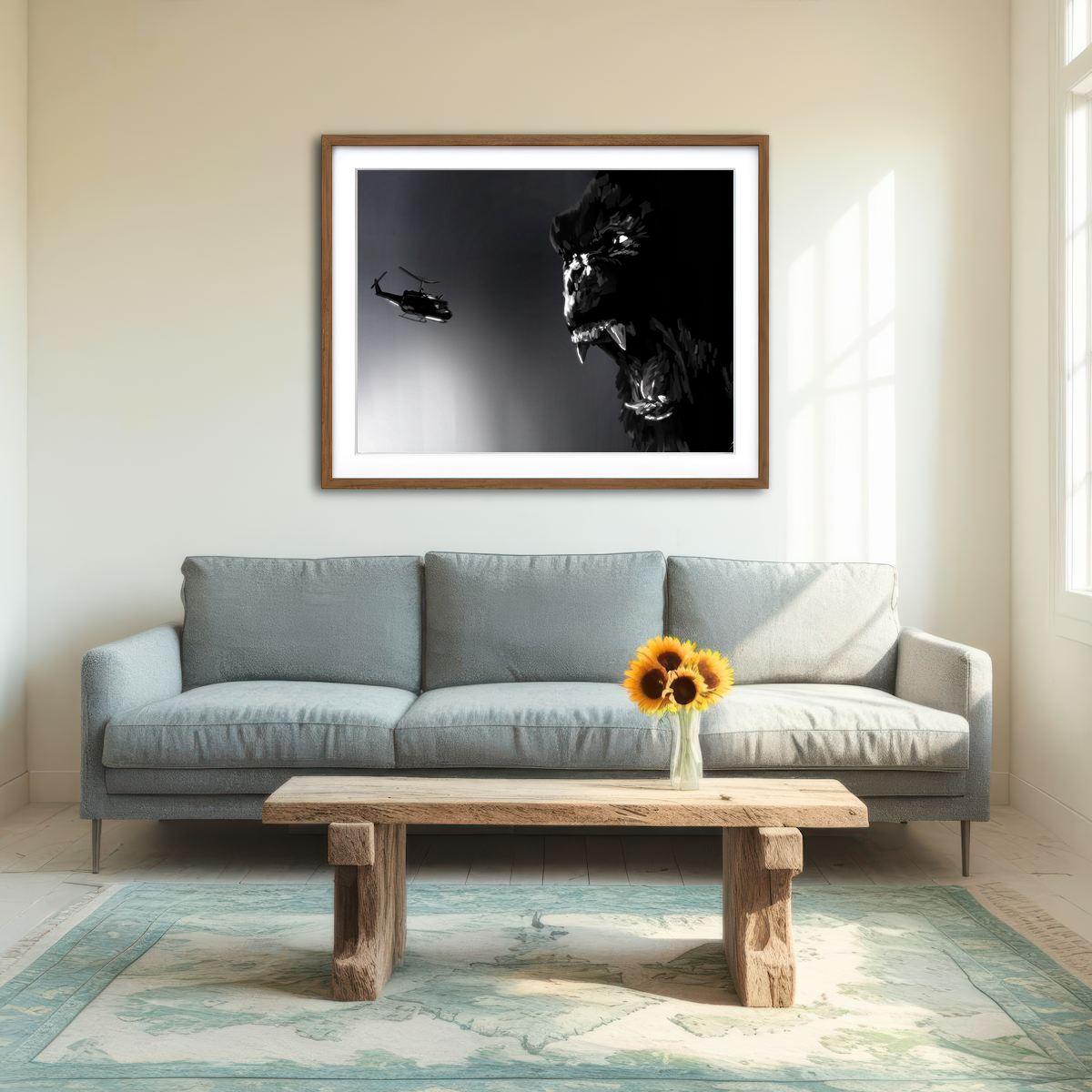 AUTO-MOCKUP ROOM | Kong Wall Art