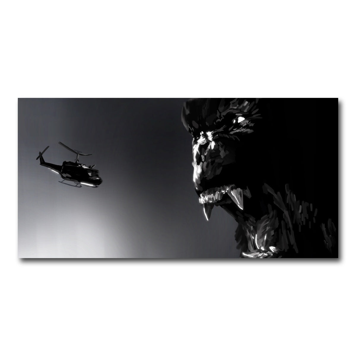 AUTO-MOCKUP WHITE | Kong | 1 Piece | Gallery Wrap Canvas | group=2x1