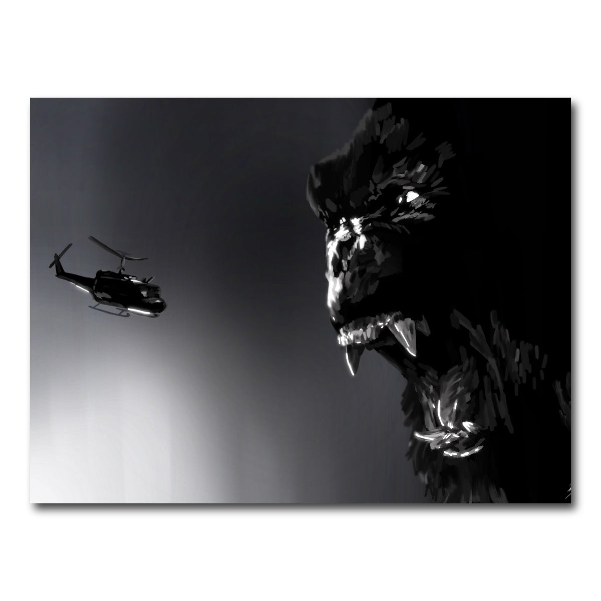 AUTO-MOCKUP WHITE | Kong | 1 Piece | Gallery Wrap Canvas | group=4x3