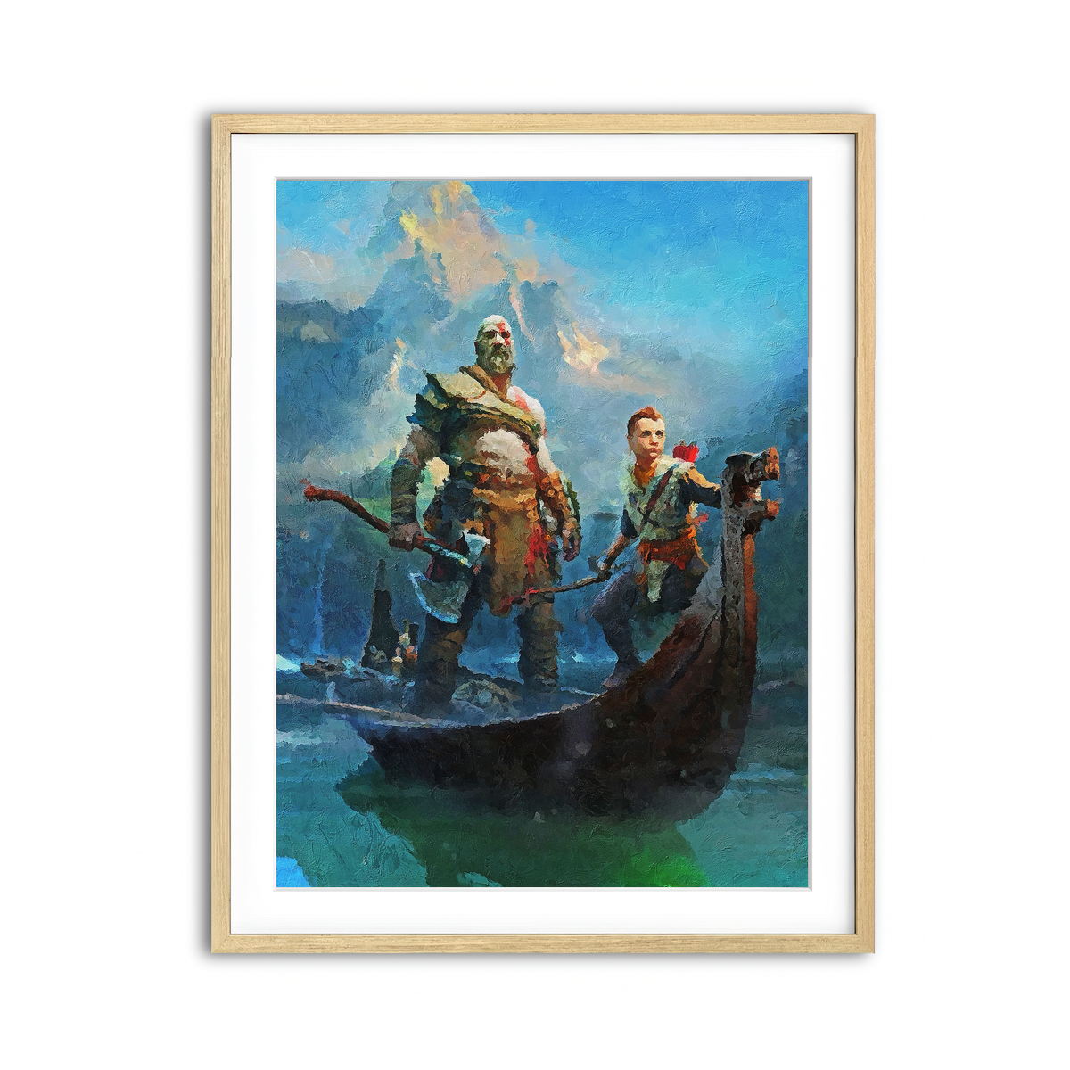 Framed Print 3x4 Natural