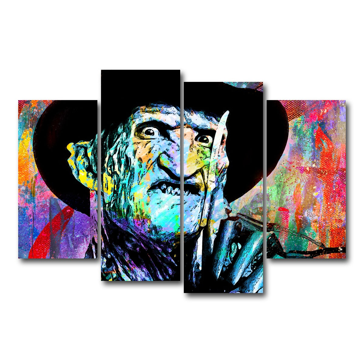 AUTO-MOCKUP WHITE | Krueger | 4 Piece | Gallery Wrap Canvas | group=4_short