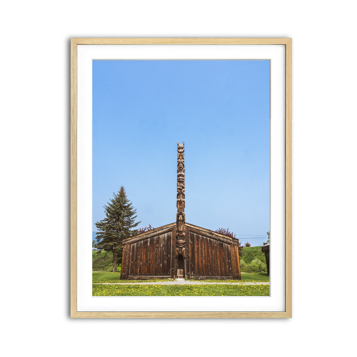 Framed Print 3x4 Natural
