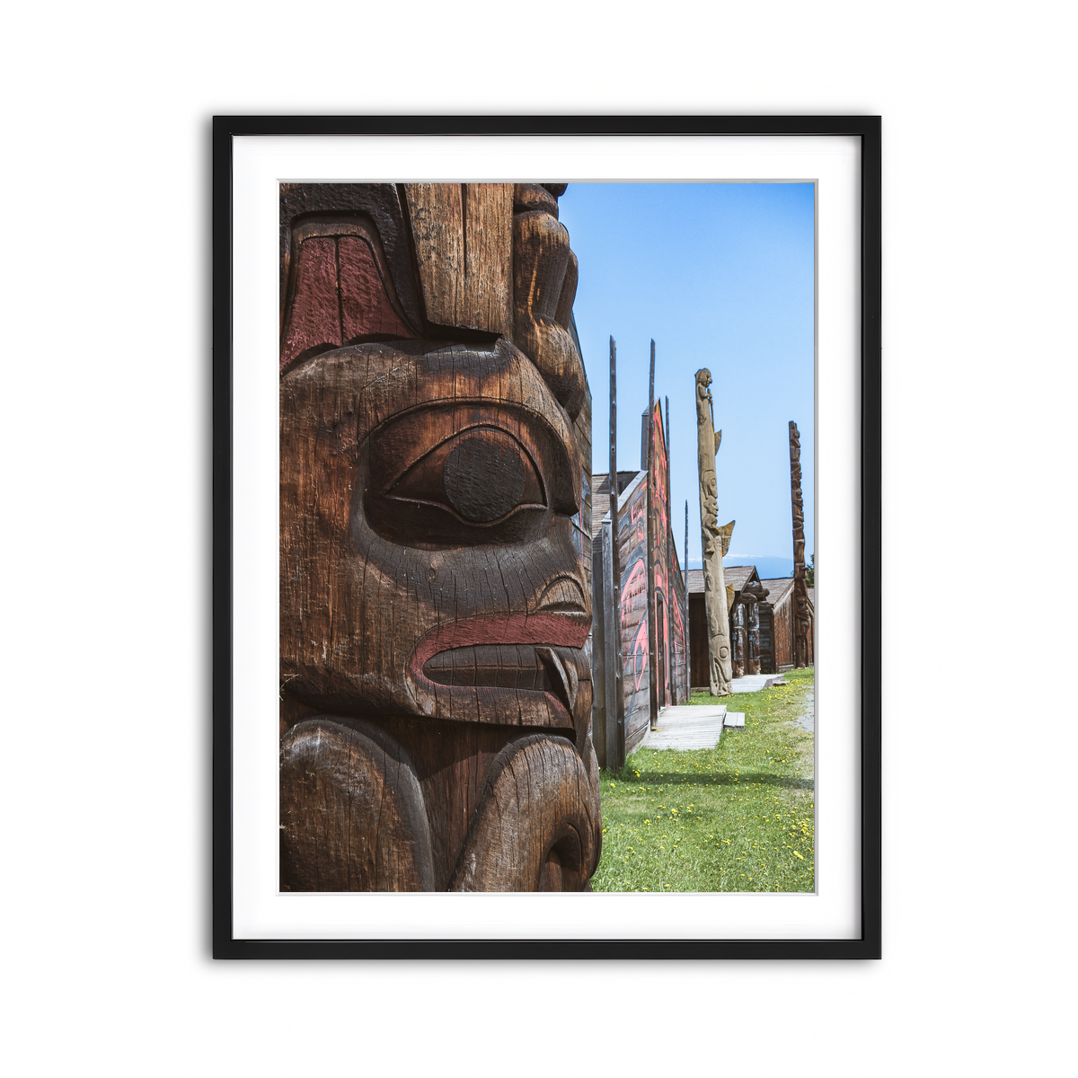 Framed Print 3x4 Black