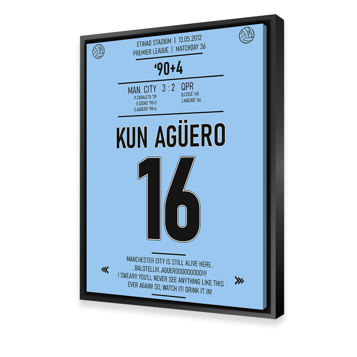 Kun Aguero Wall Art