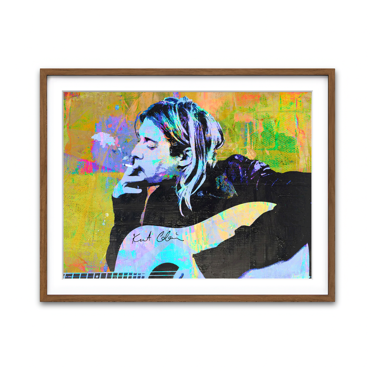 Framed Print 4x3 Walnut