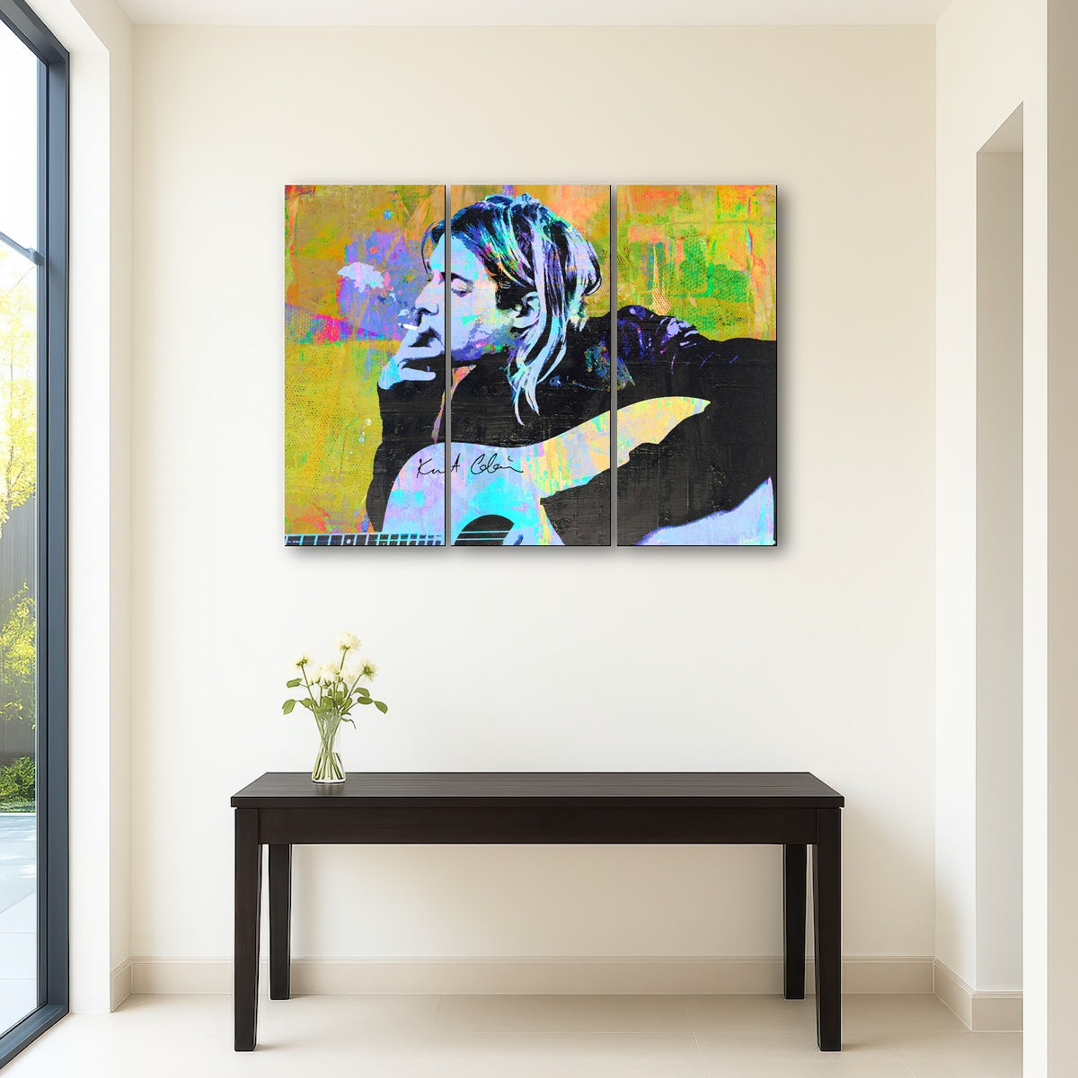 AUTO-MOCKUP ROOM | Kurt Cobain Guitar