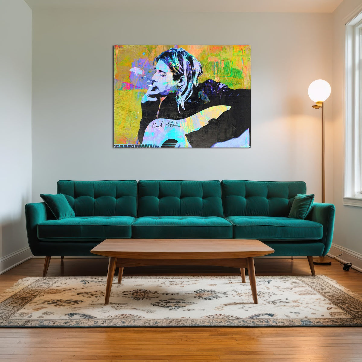 AUTO-MOCKUP ROOM | Kurt Cobain Guitar